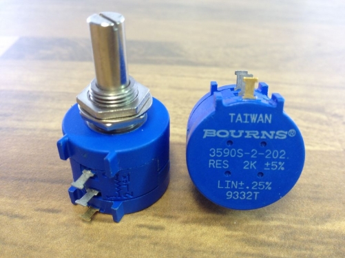 American 3590S-2-202 2K BOURNS high precision printing machine multi ring import potentiometer TAIWAN