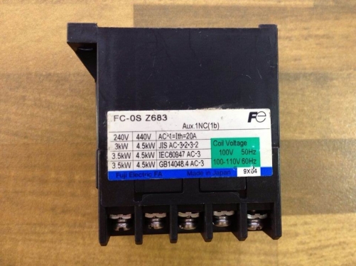 Fe Fuji FC-OS-Z683 contactor 20A 110VAC elevator contactor original authentic