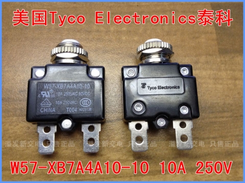 Tyco W57-XB7A4A10-10 10A 250V Tyco overcurrent protector insurance overload protection switch