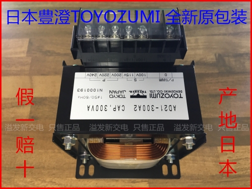 Japan TOYOZUMI AD21-300A2 CAP300V 220V 100V 115V transformer