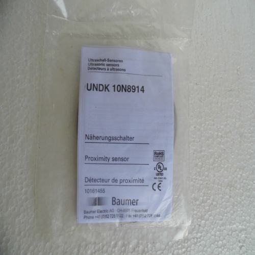 * special sales * BRAND NEW GENUINE Baumer 10N8914 UNDK ultrasonic sensor