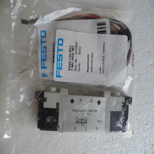 Brand new original FESTO solenoid valve VUVG-L10-B52-T-M5-1H2L-W1 spot 577317