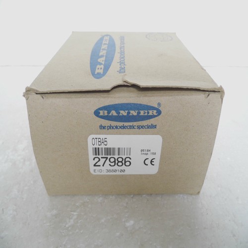 * special sales * brand new original authentic BANNER sensor OTBA5