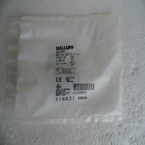 Brand new original authentic BALLUFF sensor 516-325-E5-C-S4 BES spot 116931