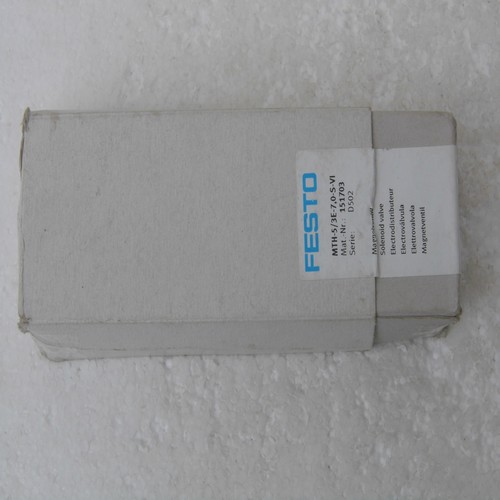 Brand new original genuine FESTO solenoid valve MTH-5/3E-7,0-S-VI spot 151703