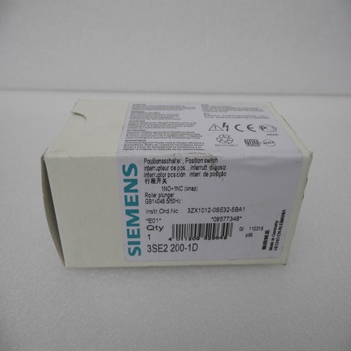 * special sales * new German original SIEMENS position switch 3SE2200-1D