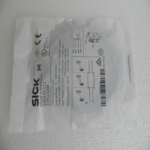 * special sales * Brand New German genuine SICK sensor GSE6-N1111 spot