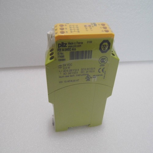 New French original authentic PILZ safety relay X4 24VDC 4n/o PZE spot 774585