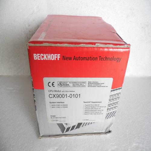 * special sales * Brand New German original CX9001-0101 module BECKHOFF spot