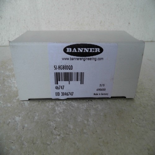 * special sales * brand new original authentic BANNER sensor SI-HG80DQD spot 46747