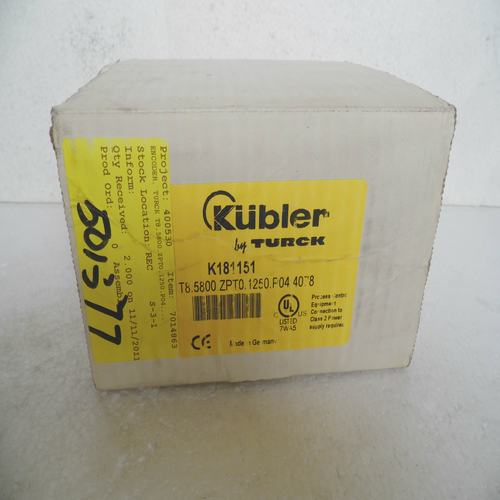 Germany original authentic Kubler encoder T8.5800.ZPT0.1250.P04.4078 spot