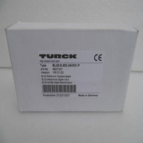 * special sales * brand new original authentic BL20-E-8DI-24VDC-P module TURCK