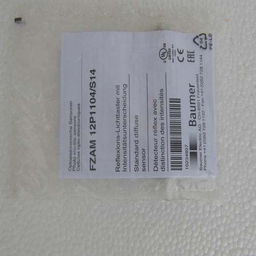 * special sales * brand new original authentic 12P1104/S14 Baumer sensor FZAM