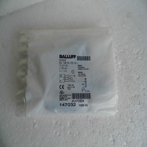 Brand new original authentic BALLUFF sensor 12M-PA-1PD-S4-C BLE spot 147032