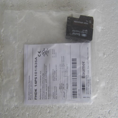 * special sales * brand new original authentic 14P5101/S35A BAUMER sensor FHDK