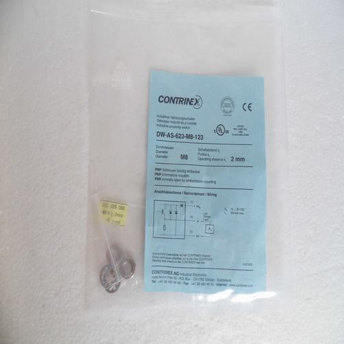 * special sales * brand new original authentic CONTRINEX sensor DW-AS-623-M8-123