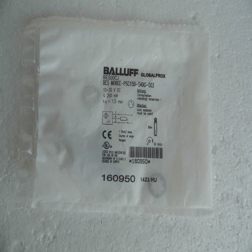 Brand new original authentic BALLUFF sensor M08EE-PSC15B-S49G-003 BES spot