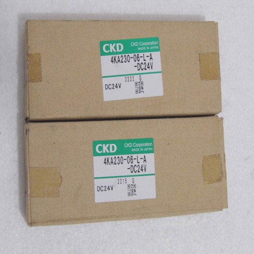 * special sales * brand new Japanese original genuine 4KA230-06-L-A-DC24V solenoid valve CKD spot