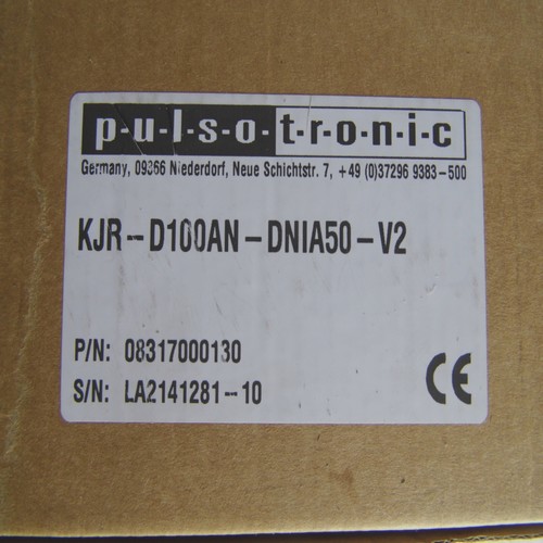 Brand new original authentic Pulsotronic sensor KJR-D100AN-DNIA50-V2 spot