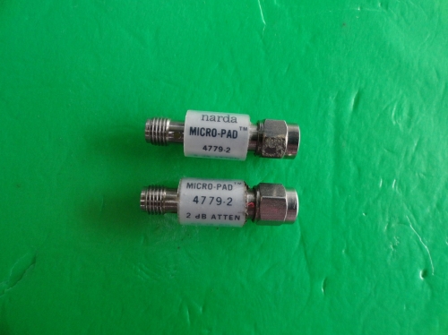 4779-2 NARDA coaxial fixed attenuator Att:2dB P:2W SMA DC-18GHz