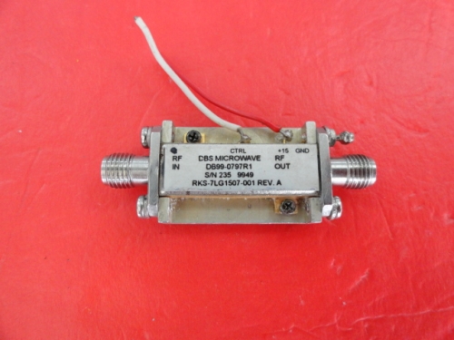 Supply NARDA amplifier 15V SMA DB99-0797R1