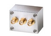 The new ZMSC-2-1+ 0.1-400MHz Mini-Circuits coaxial one point two power divider SMA