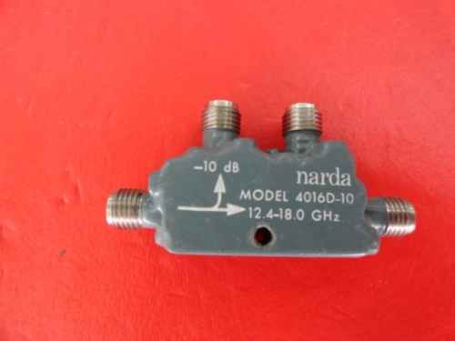 4016D-10 12.4-18GHz Narda coupler SMA Coup:10dB