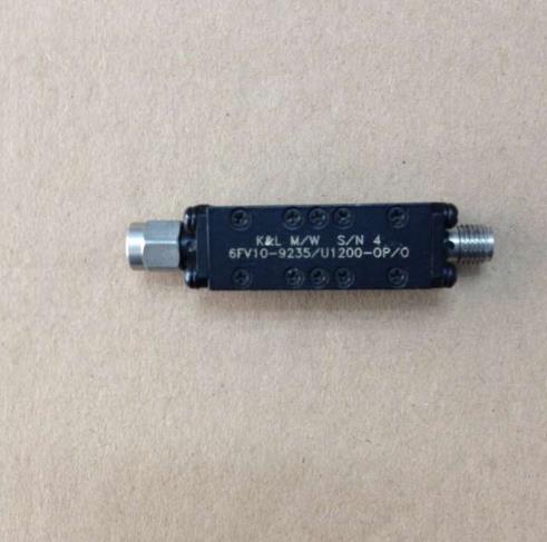 6FV10-9235/U1200-OP/O 8.6-9.9GHZ K&L RF bandpass filter SMA (F-M)