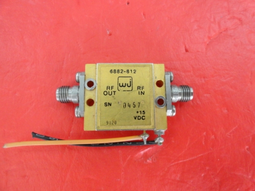 Supply WJ amplifier 15V SMA 6882-812