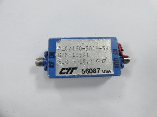 Supply ALO/180-5014-39 8-18GHZ CTT amplifier SMA