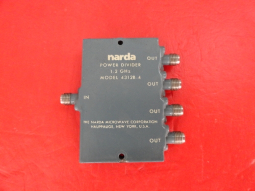 Narda a four 4312B-4 1-2GHz SMA divider