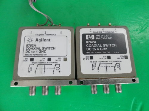 HP Agilent 8762A DC-4GHz SPDT 24V SMA