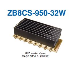 ZB8CS-950-32W+ 800-950MHZ Mini-Circuits a sub six power divider BNC