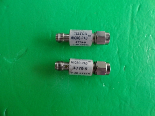 4779-9 NARDA coaxial fixed attenuator Att:9dB P:2W SMA DC-18GHz