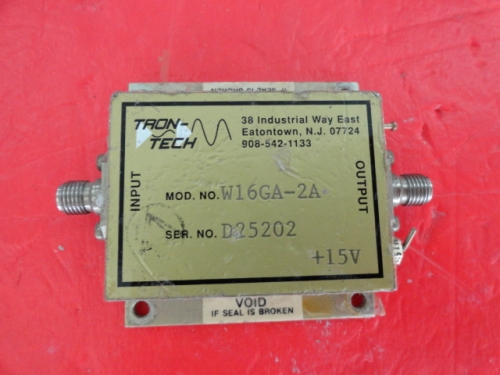 Supply RON-TECH amplifier 15V SMA W16GA-2A