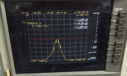 Original imported 1.76-2.08GHZ RF microwave bandpass filter SMA