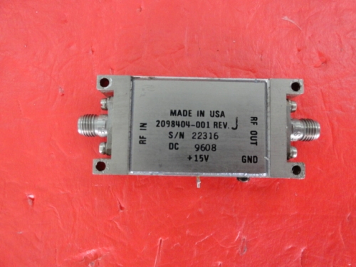 Supply amplifier 15V SMA 2098404-001