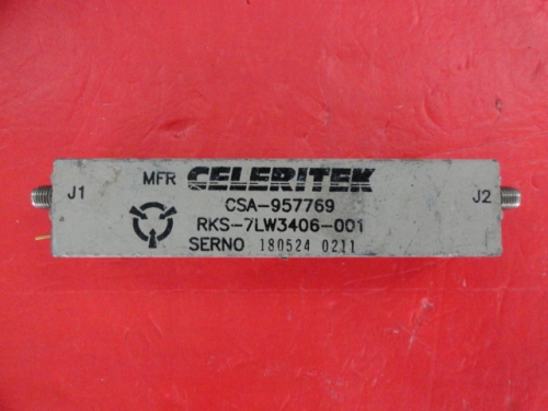 Supply CELERITEK amplifier 15V SMA CSA-957769