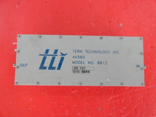 Supply TECHNOLOGY INC TERN amplifier 8612 SMA