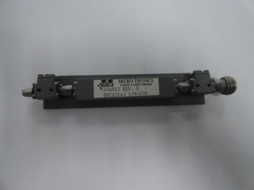BPC10143 MICRO-TRONICS RF microwave DC filter SMA-N