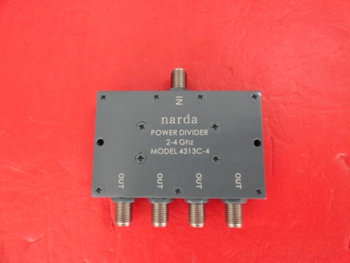 Narda a four 4313C-4 2-4GHz SMA divider