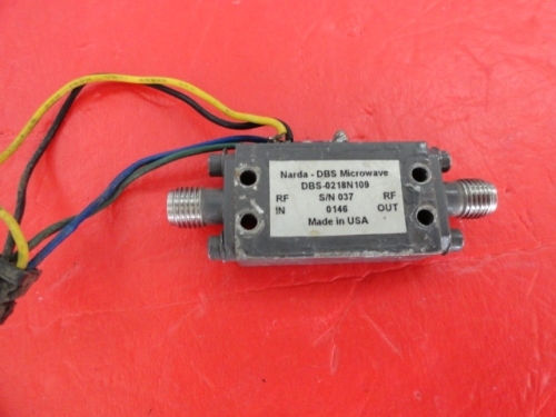Supply NARDA amplifier SMA DBS-0218N109