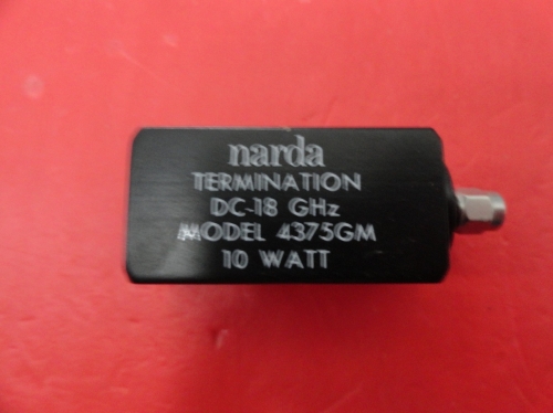 Supply Narda calibration dummy load DC-18GHZ SMA 4375GM