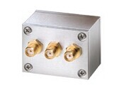 The new ZMSC-2-1W+ 1-650MHz Mini-Circuits coaxial one point two power divider SMA