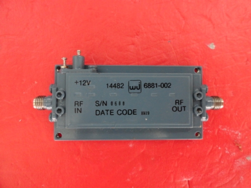 Supply WJ amplifier 12V SMA WJ-6881-002