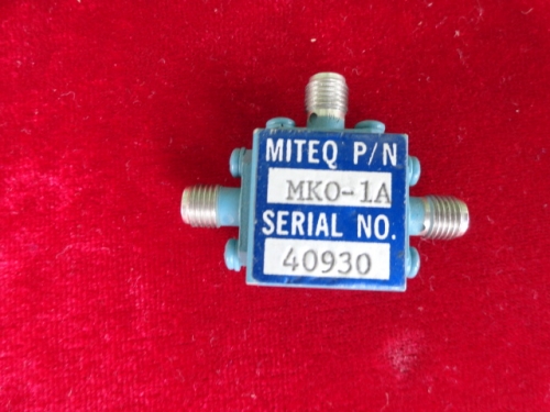 United States imported MK0-1A RF MITEQ RF microwave coaxial dual balanced mixer