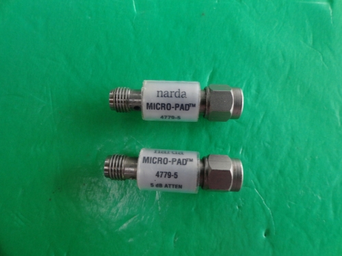 4779-5 NARDA coaxial fixed attenuator Att:5dB P:2W SMA DC-18GHz