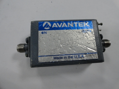 Supply AWT-18054 AVANTEK low noise high frequency microwave power amplifier 12V 8-18GHZ