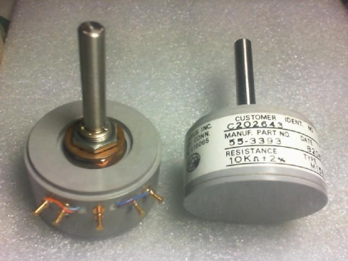 The imported precision potentiometer potentiometer.SAMARIUS 55-3393/10K.. Single ring five feet.