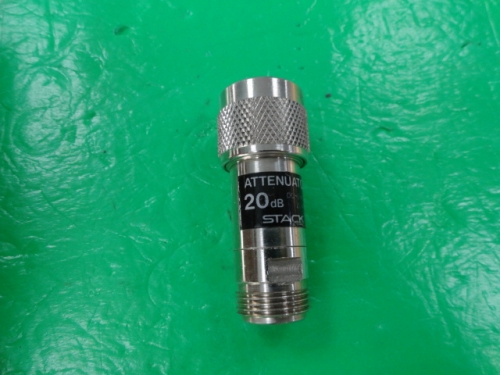 DC-2.6GHz 20dB STACK radio frequency coaxial fixed attenuator N